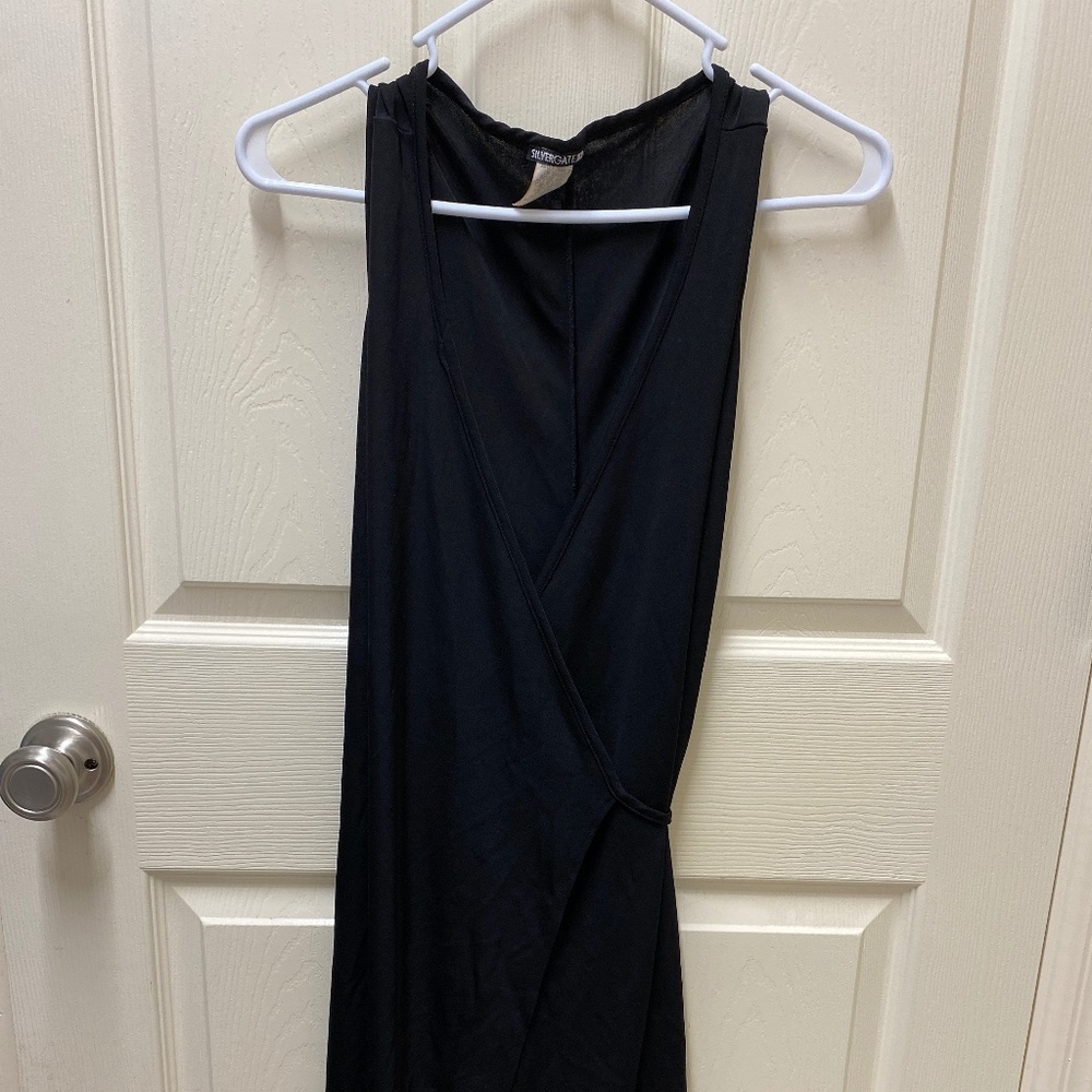 Black Wrap Dress